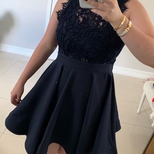 Navy Blue cocktail dress